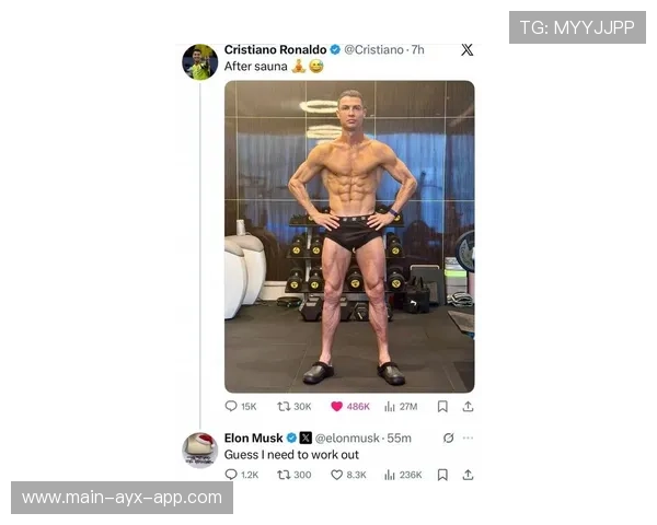 C罗被拍深夜加练腹肌，37岁仍不放弃完美体态